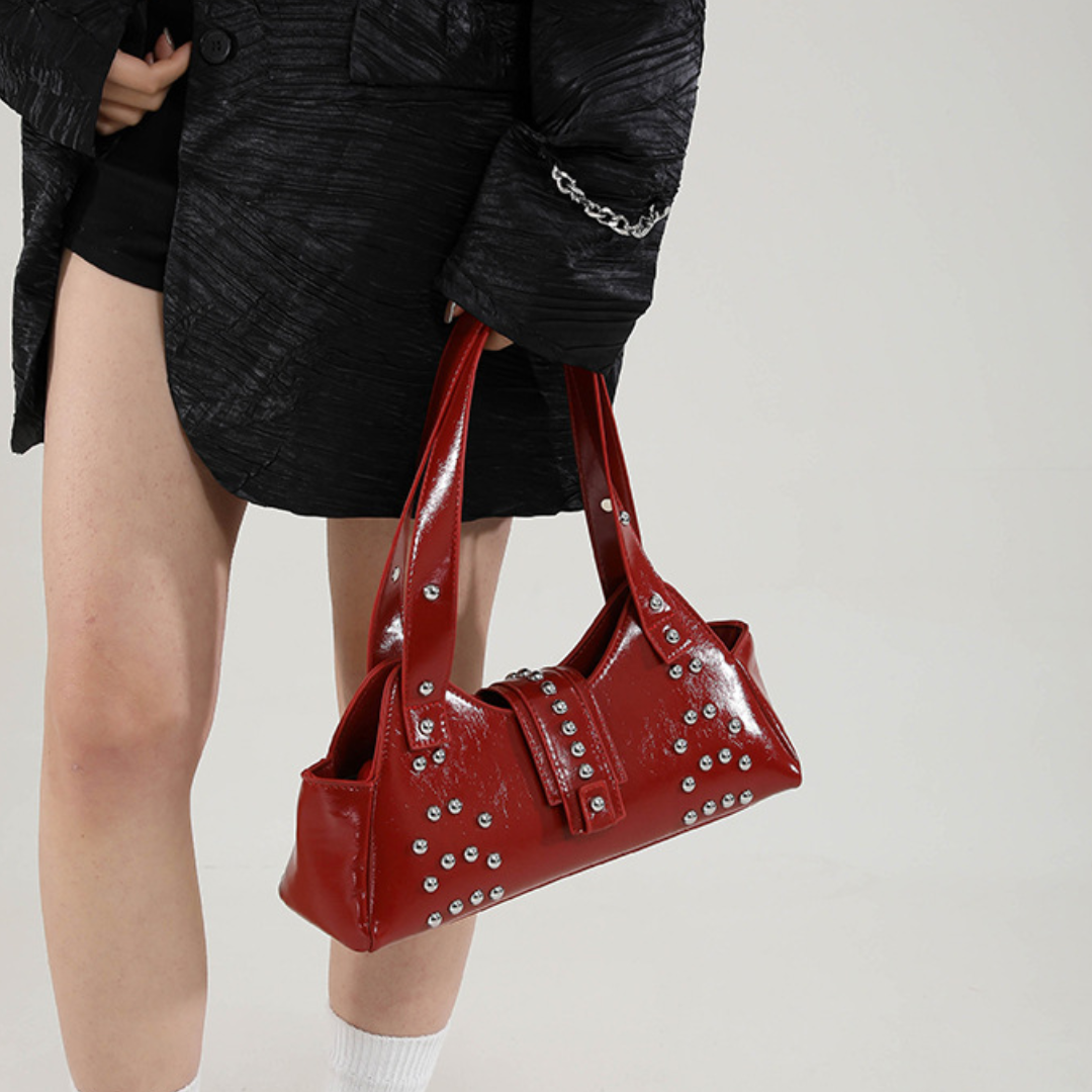 Adelle | Stud Accent Handbag