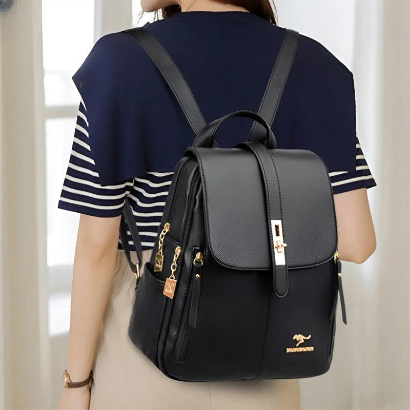 Alena | Luxurious Leather Backpack – Style Meets Functionality