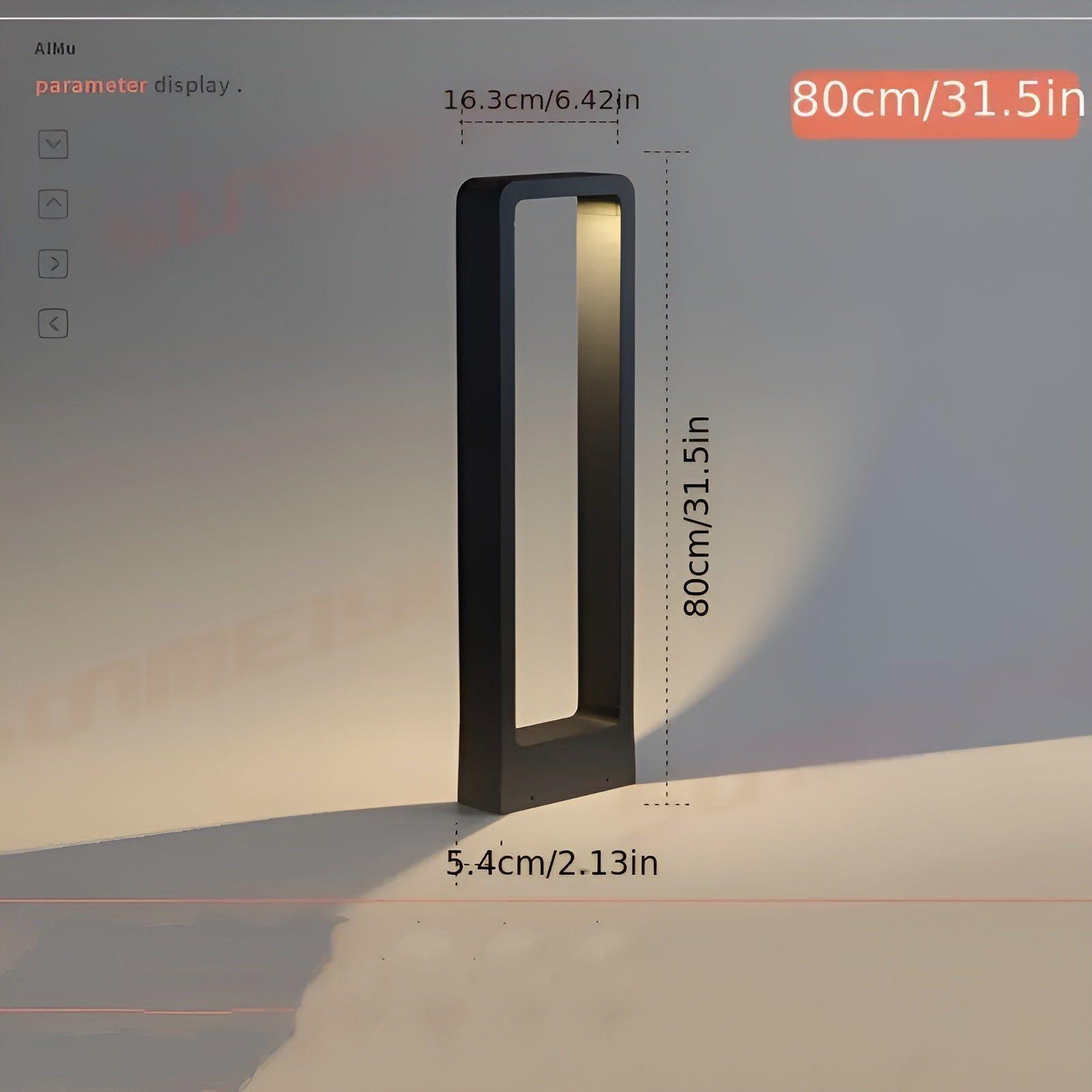 LumiGuard | Modern Outdoor LED Lamp – Style Meets Durability