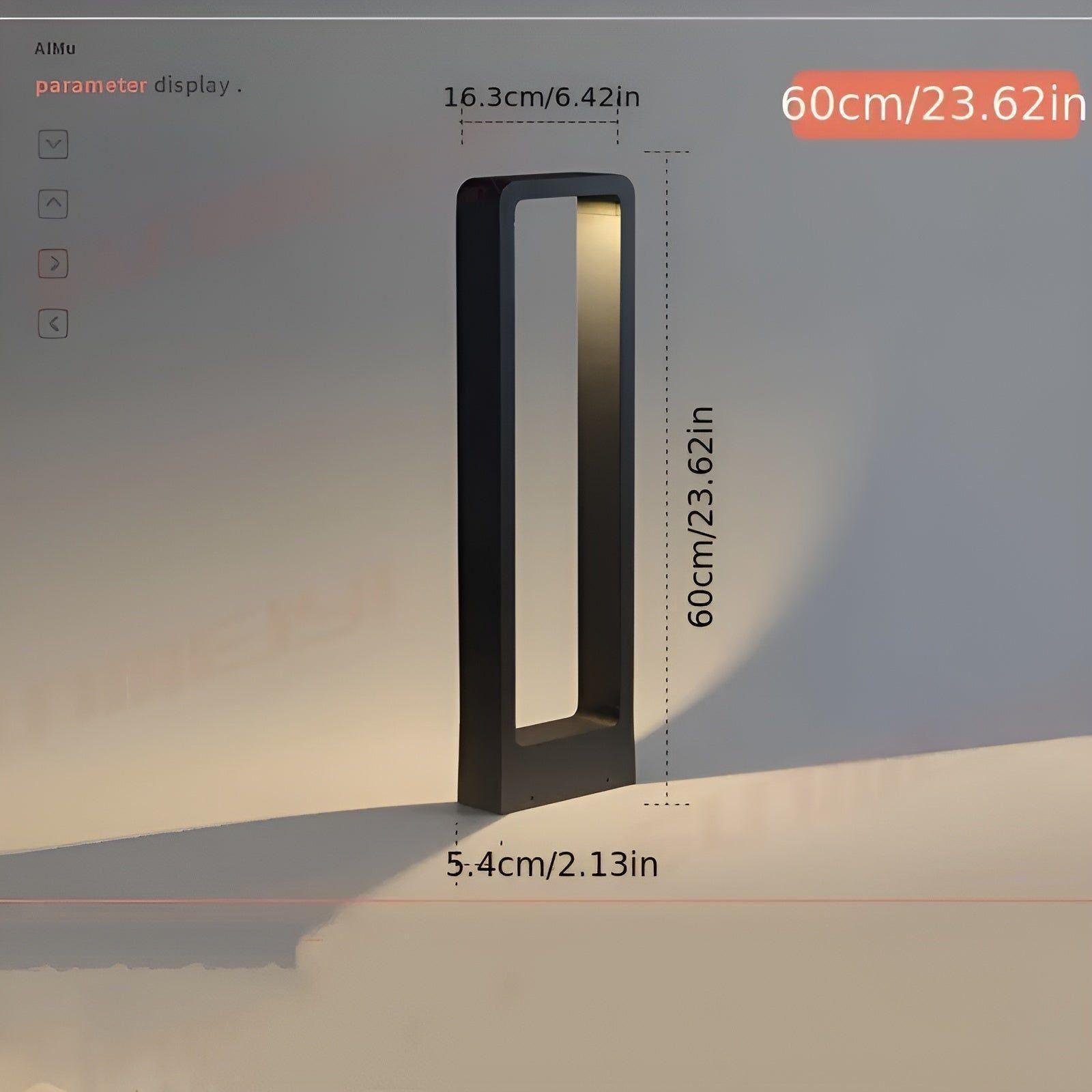 LumiGuard | Modern Outdoor LED Lamp – Style Meets Durability