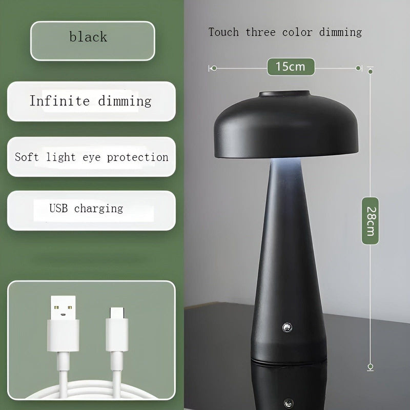 Aurea | Wireless LED Table Lamp – Stylish & Versatile Lighting for Any Space