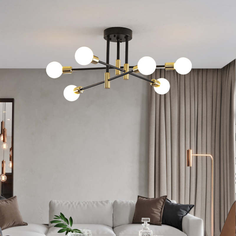 Aurelia | Crown-shaped Glass Globe Pendant