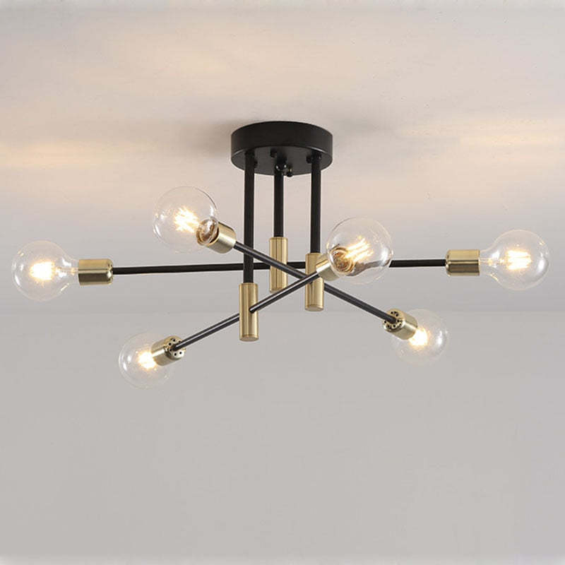 Aurelia | Crown-shaped Glass Globe Pendant
