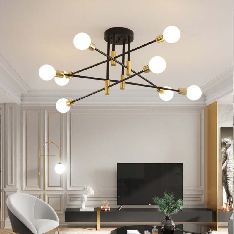 Aurelia | Crown-shaped Glass Globe Pendant
