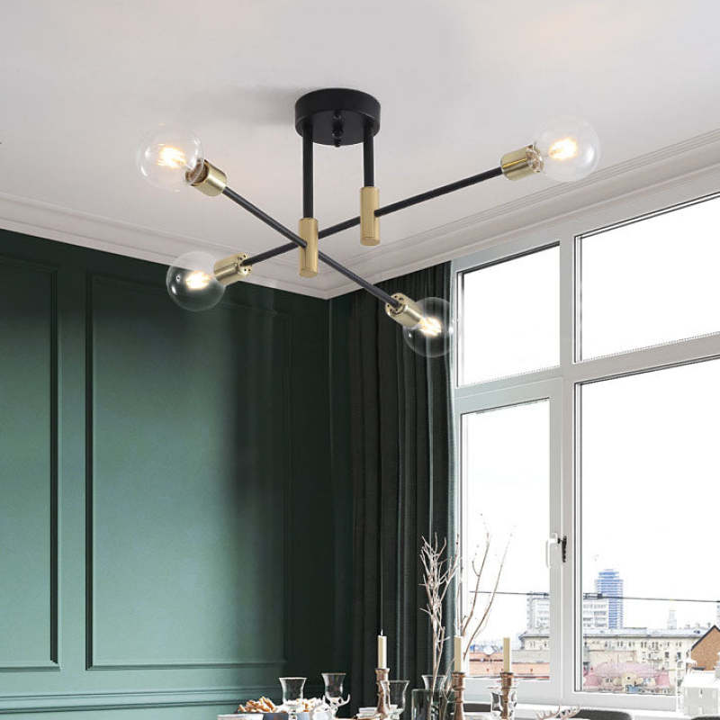Aurelia | Crown-shaped Glass Globe Pendant