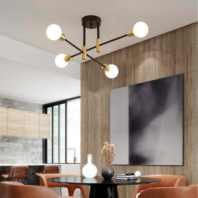 Aurelia | Crown-shaped Glass Globe Pendant