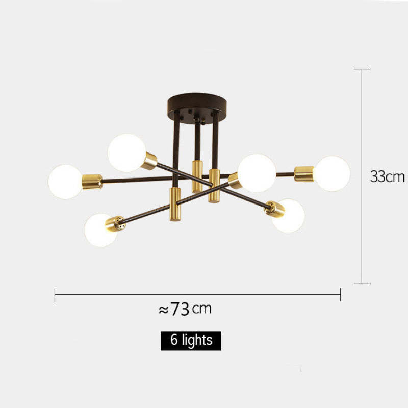 Aurelia | Crown-shaped Glass Globe Pendant