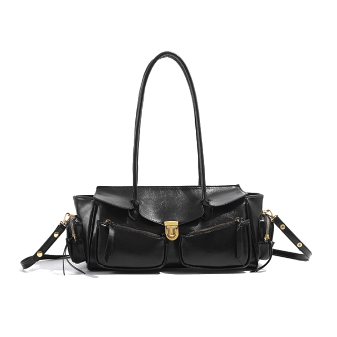 Ayla | Chic Curved Shoulder Bag