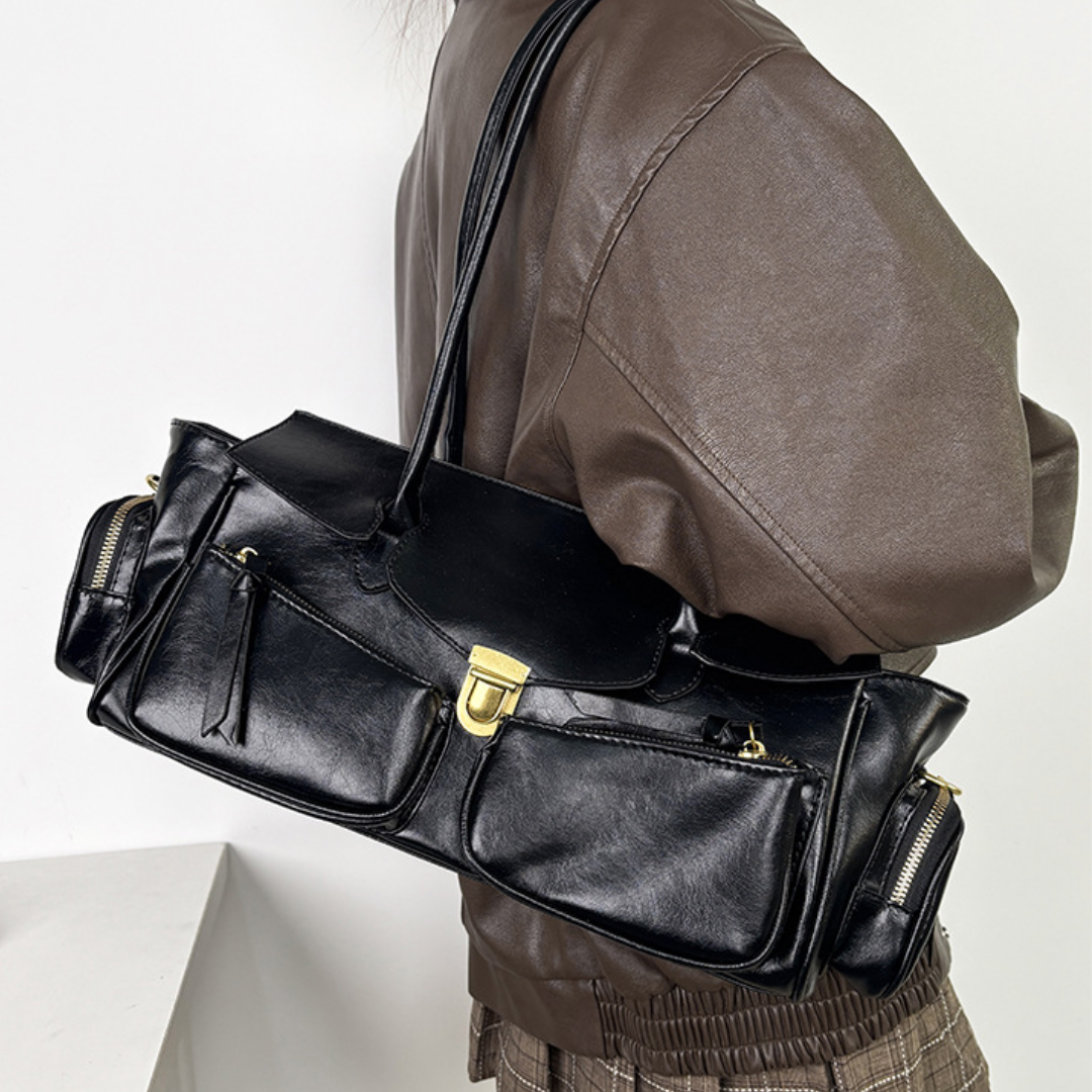 Ayla | Chic Curved Shoulder Bag