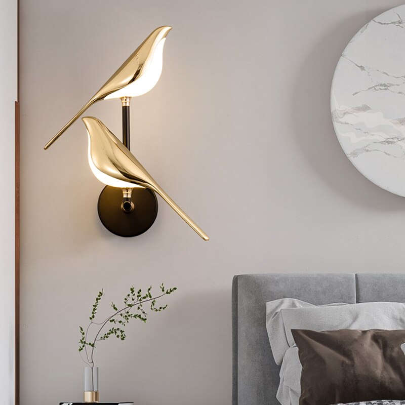 Birdveil | Elegant Wall Light with Avian Details