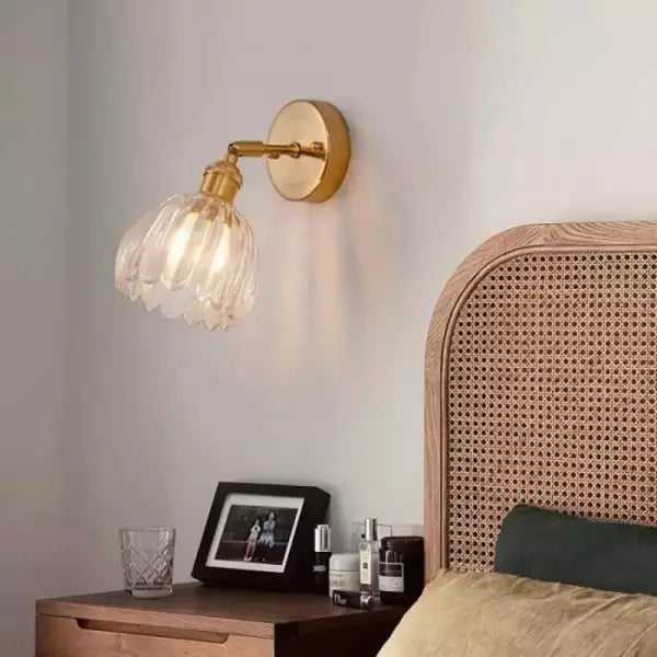 Bloomera | Retro Glass Tulip Wall Light Fixture