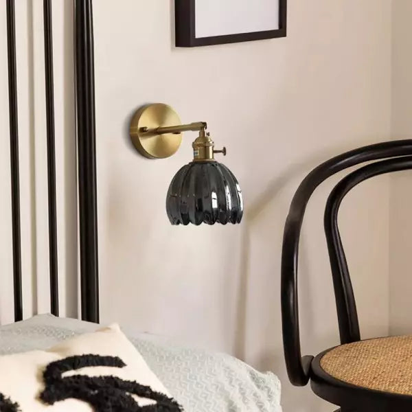 Bloomera | Retro Glass Tulip Wall Light Fixture