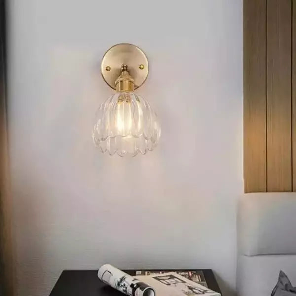 Bloomera | Retro Glass Tulip Wall Light Fixture