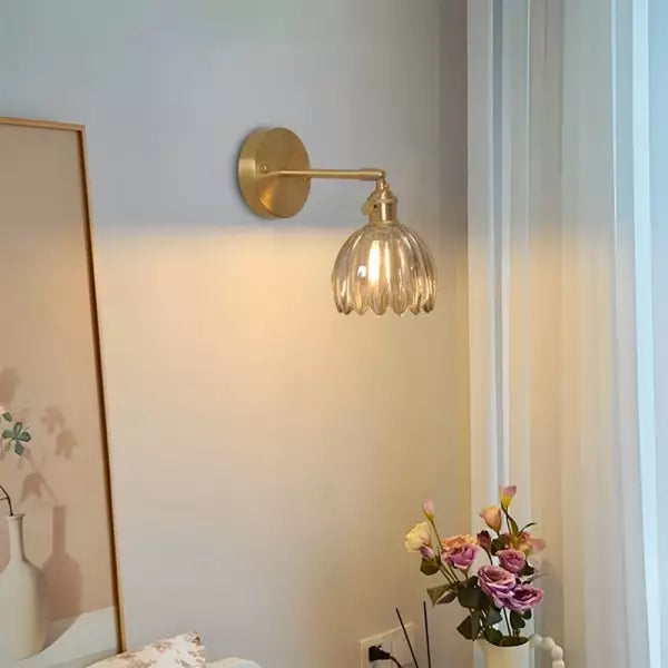 Bloomera | Retro Glass Tulip Wall Light Fixture