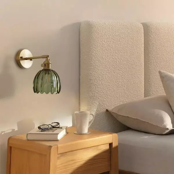 Bloomera | Retro Glass Tulip Wall Light Fixture