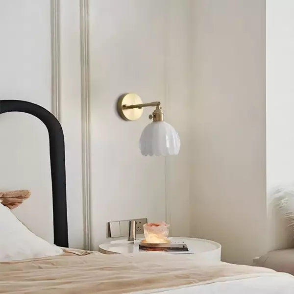 Bloomera | Retro Glass Tulip Wall Light Fixture