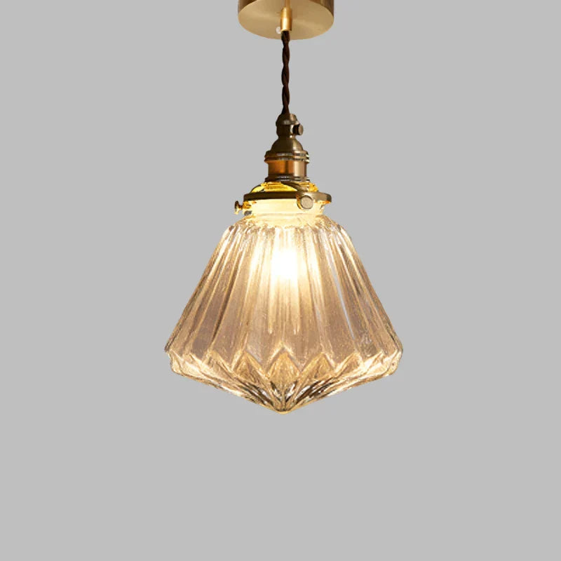 Crystallia | Crystal Glass Pendant Ceiling Lamp