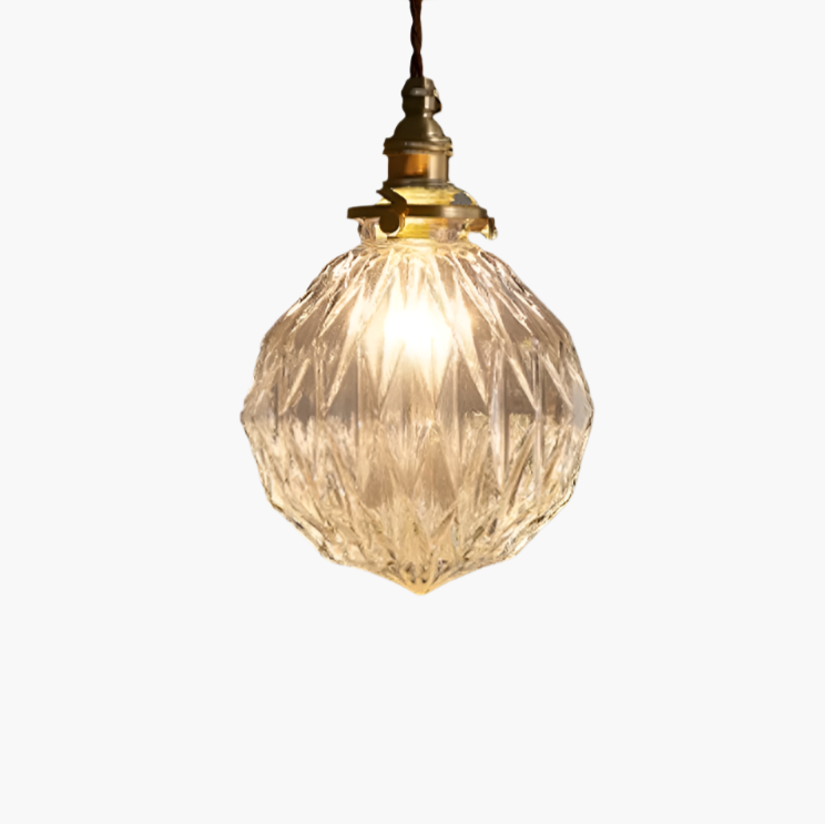 Crystallia | Crystal Glass Pendant Ceiling Lamp