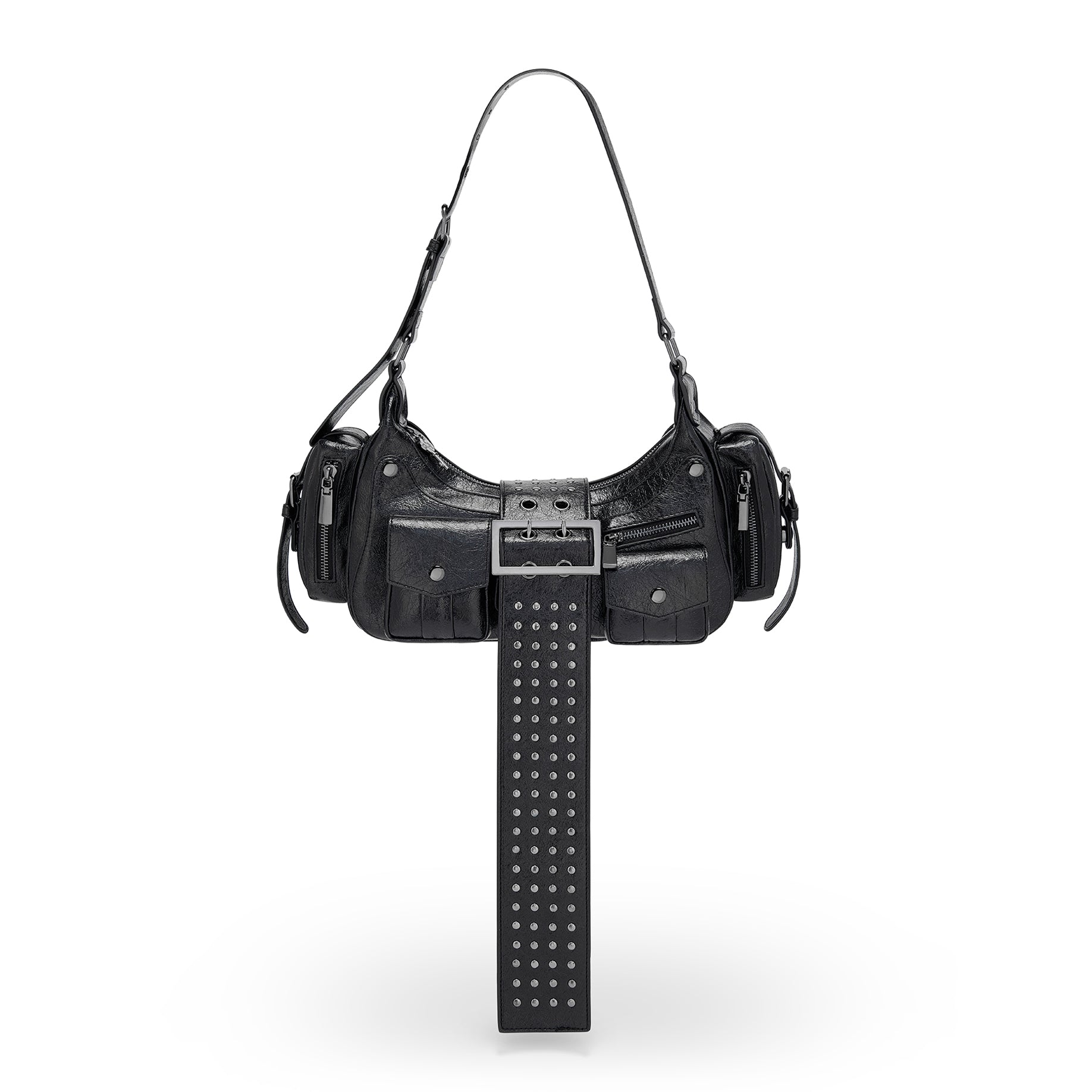 Deli | Studded Soft Shoulder Bag