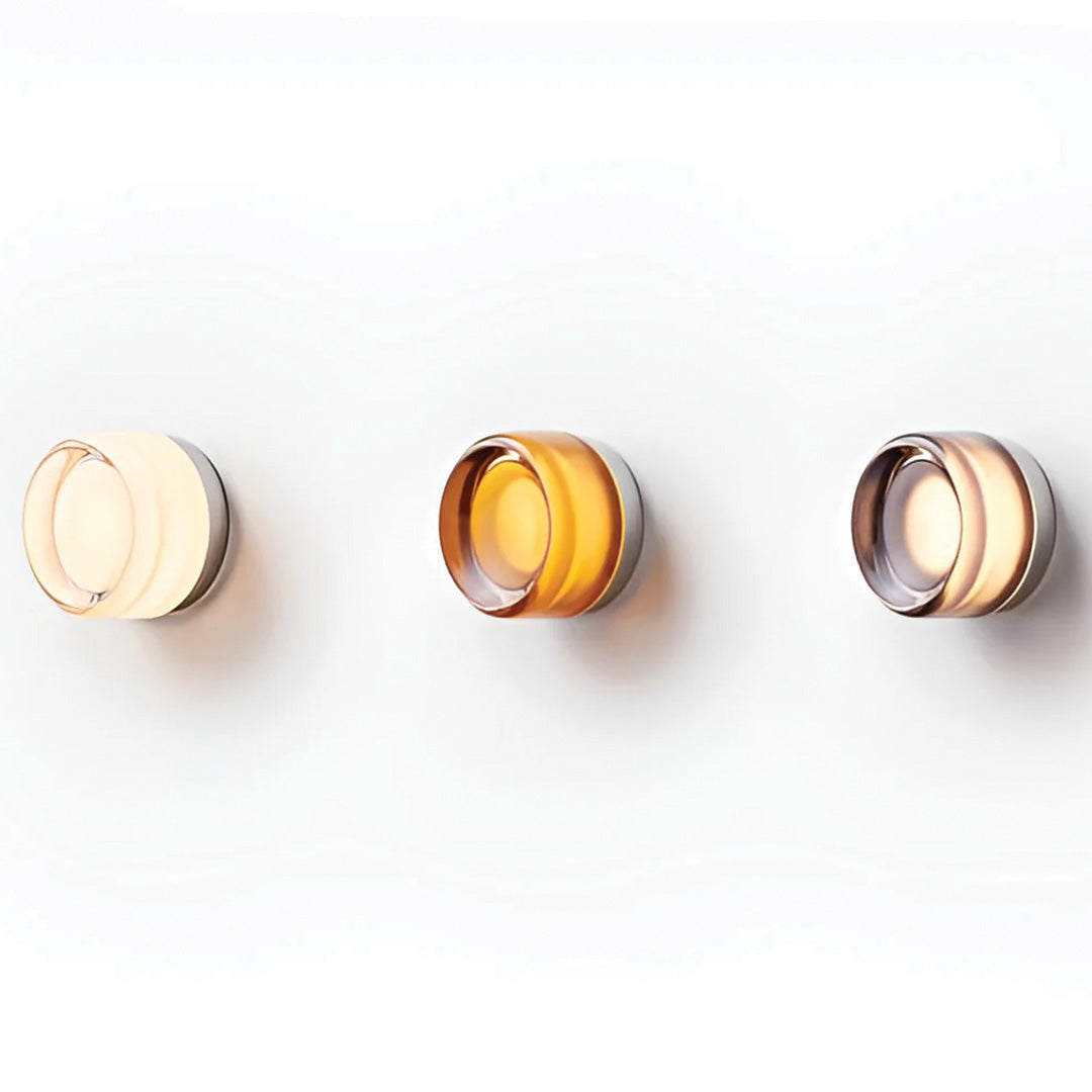 Dimpli | Textured Curve Wall Sconce Light