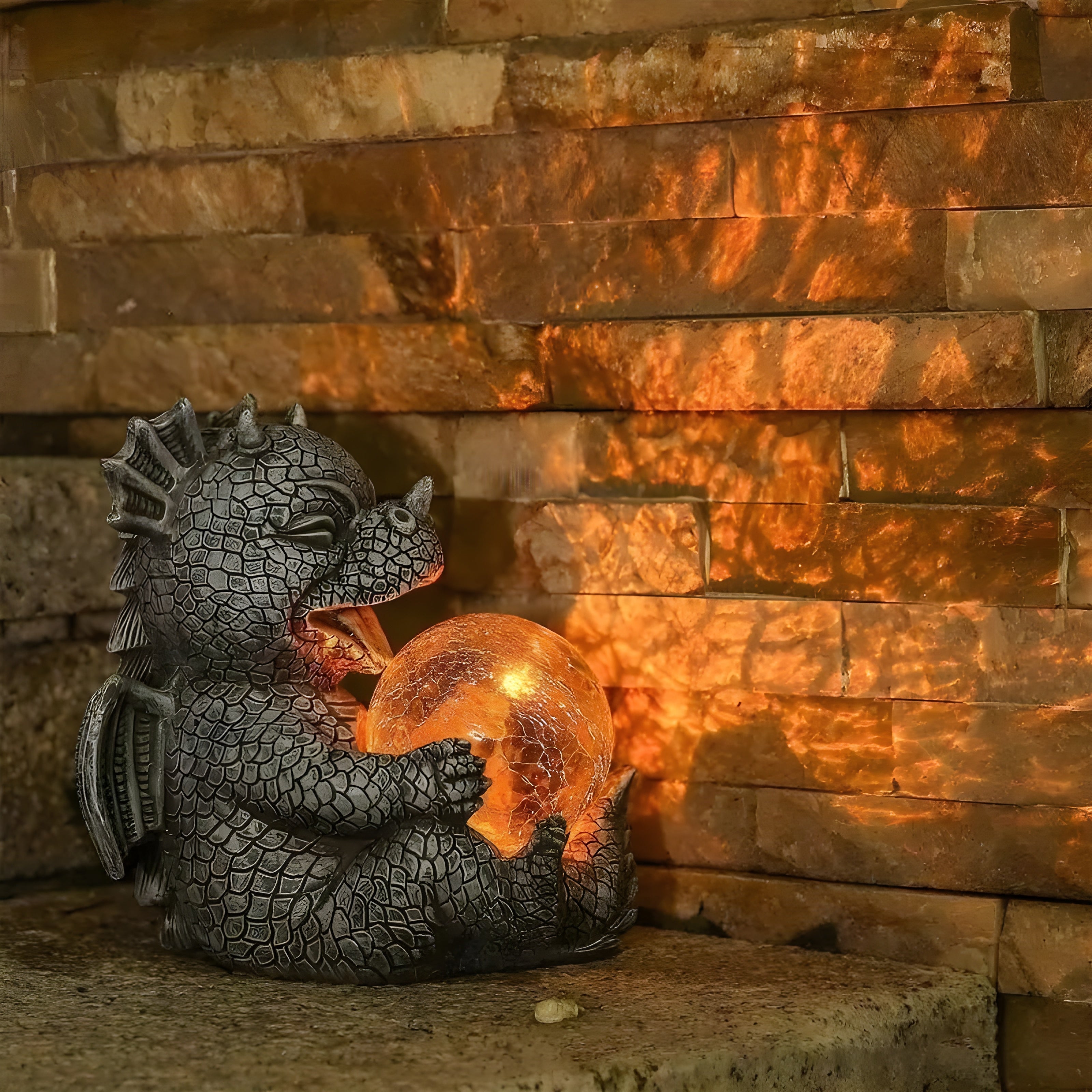 DragonHaven | Dragon Sculpture Lamp – Fantasy-Inspired Home Lighting