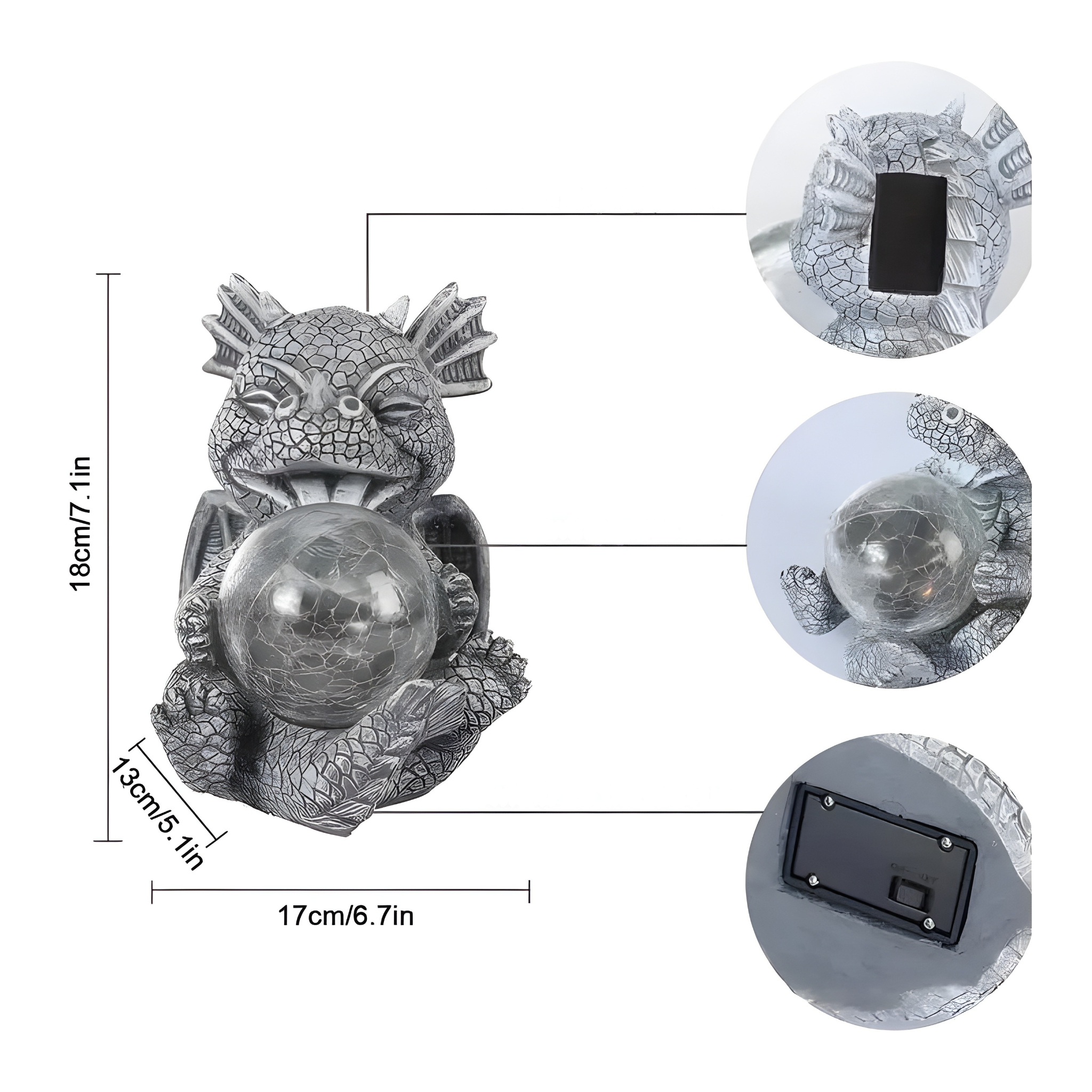 DragonHaven | Dragon Sculpture Lamp – Fantasy-Inspired Home Lighting