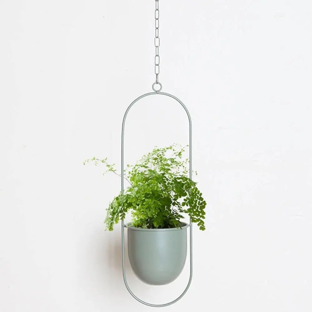 Elara | Metal Hanging Planter