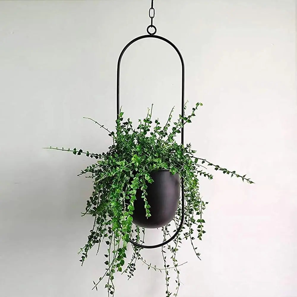 Elara | Metal Hanging Planter