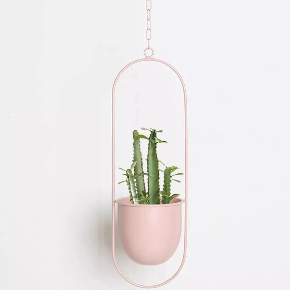 Elara | Metal Hanging Planter