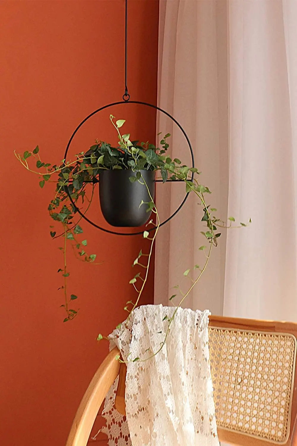 Elara | Metal Hanging Planter