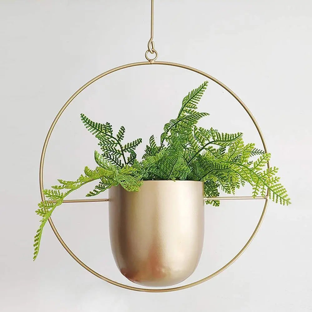 Elara | Metal Hanging Planter