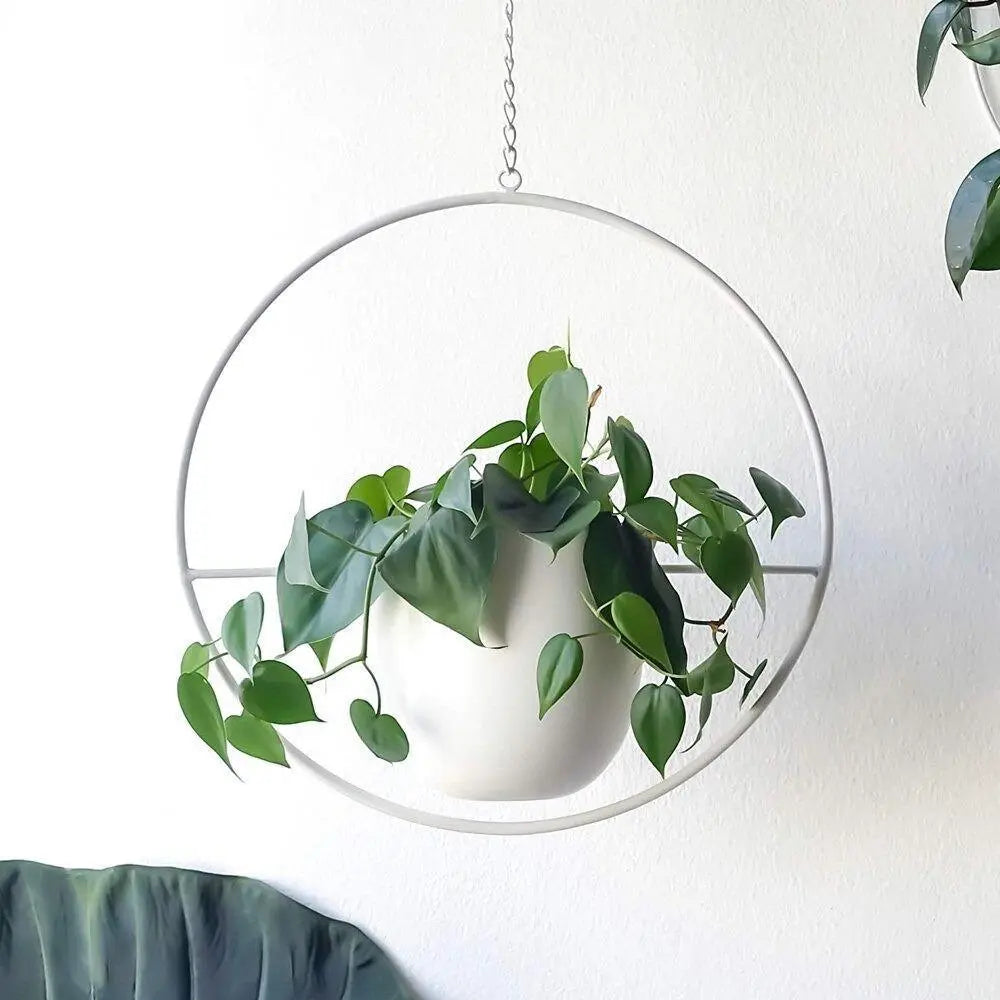 Elara | Metal Hanging Planter