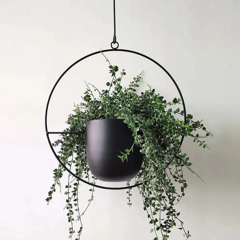 Elara | Metal Hanging Planter