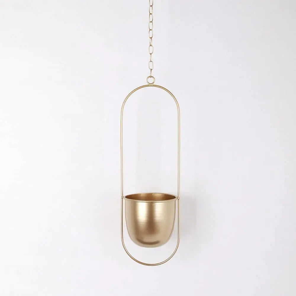 Elara | Metal Hanging Planter