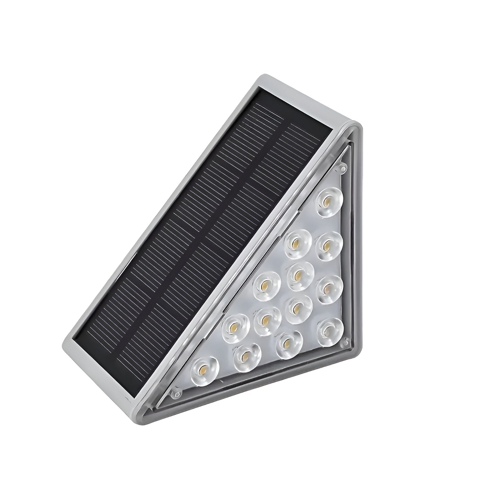 Elegare | TriGlow Light – Triangular Solar LED Stair Light for Outdoor Use