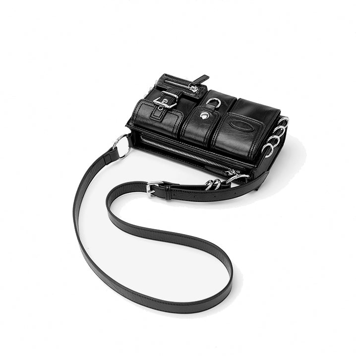Elvarelle | 2-way Convertible Ring Handle Bag