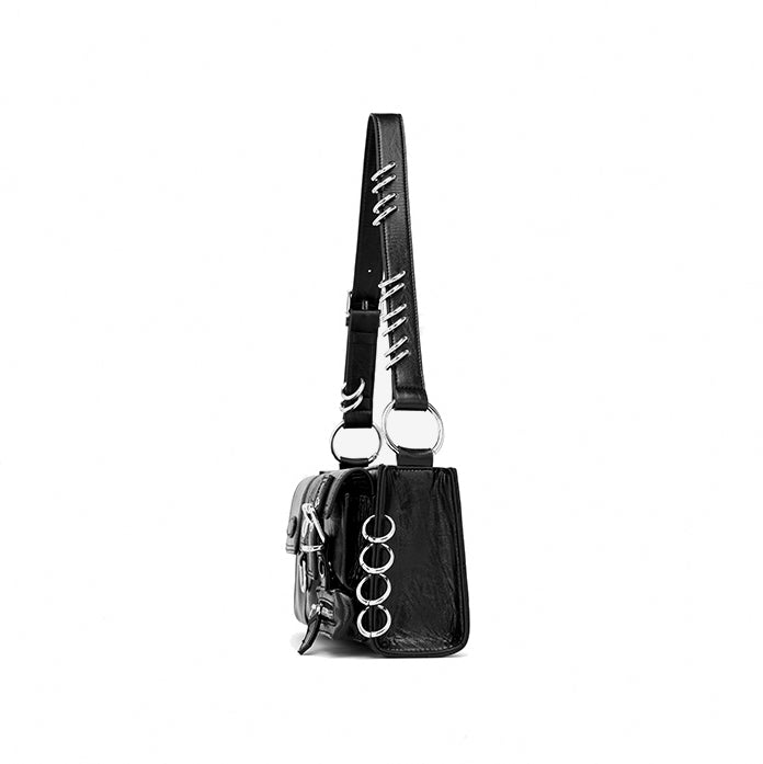 Elvarelle | 2-way Convertible Ring Handle Bag