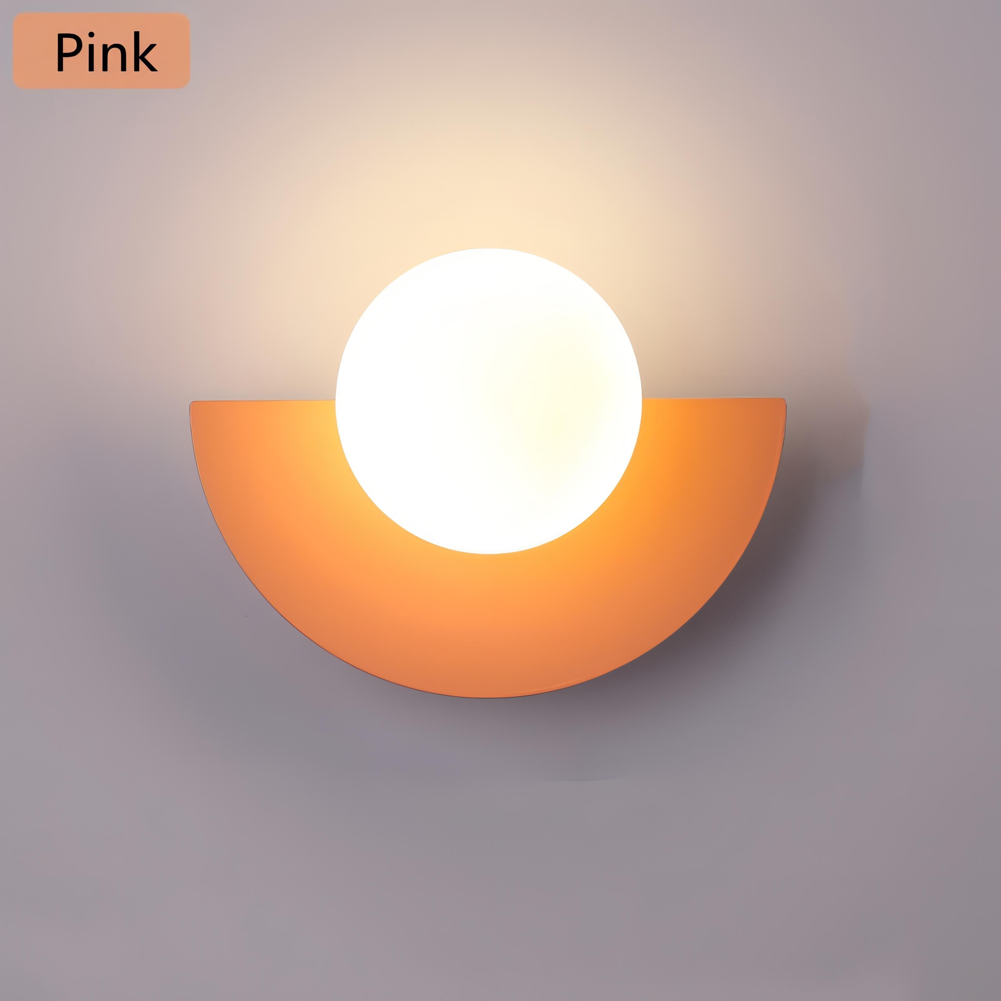 Everestia | Nordic Half-moon Wall Light