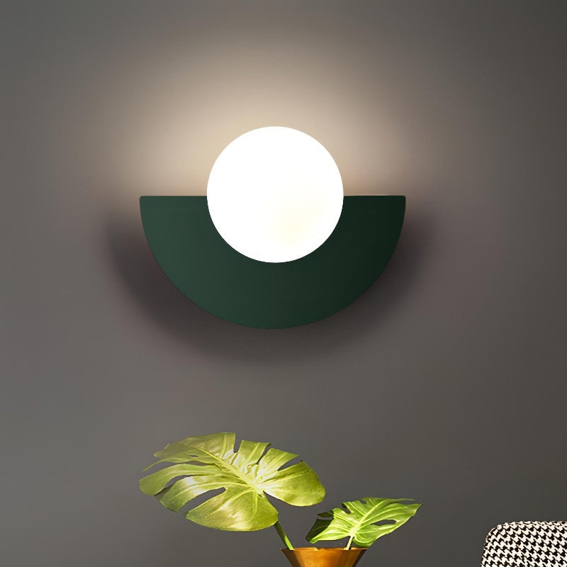 Everestia | Nordic Half-moon Wall Light