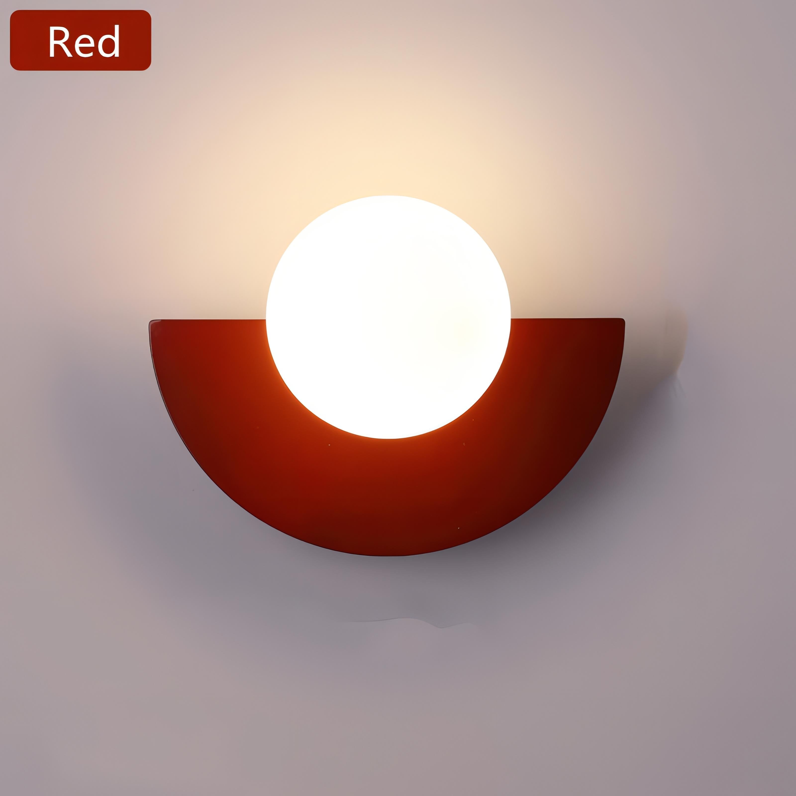 Everestia | Nordic Half-moon Wall Light