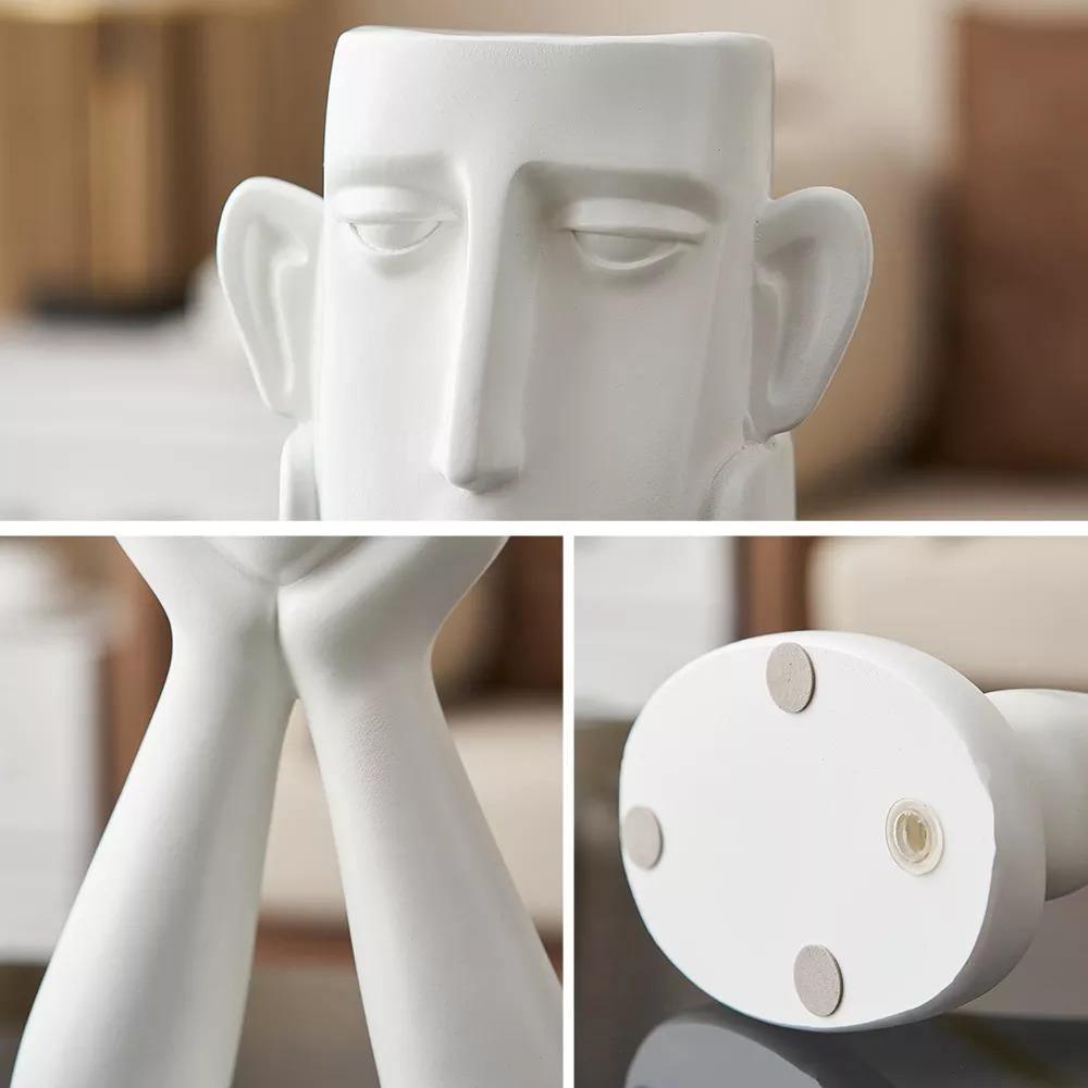 Expressive Emotions Planter Sculpture Set