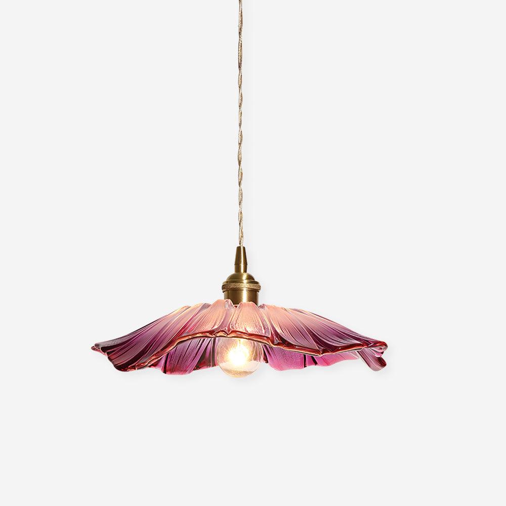 Fleurdrop Glass Pendant Light | Flower-inspired Hanging Fixture