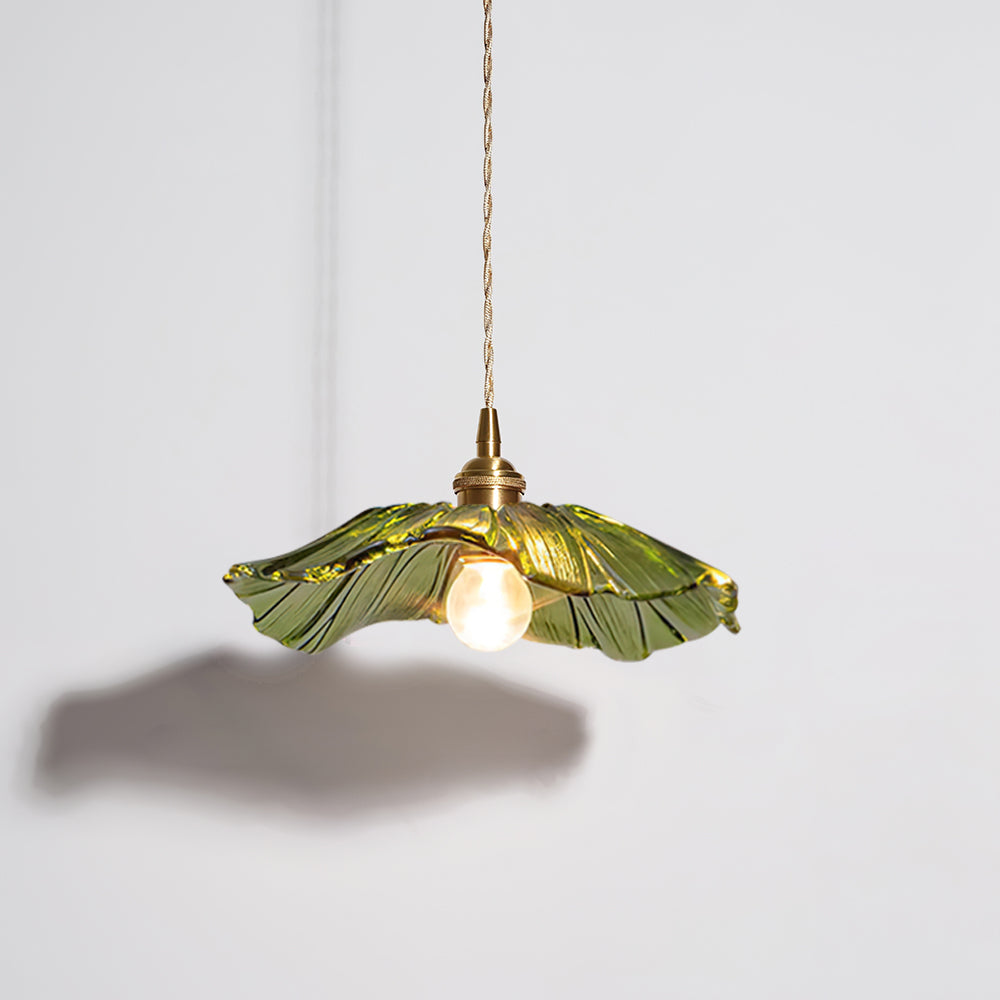 Fleurdrop Glass Pendant Light | Flower-inspired Hanging Fixture