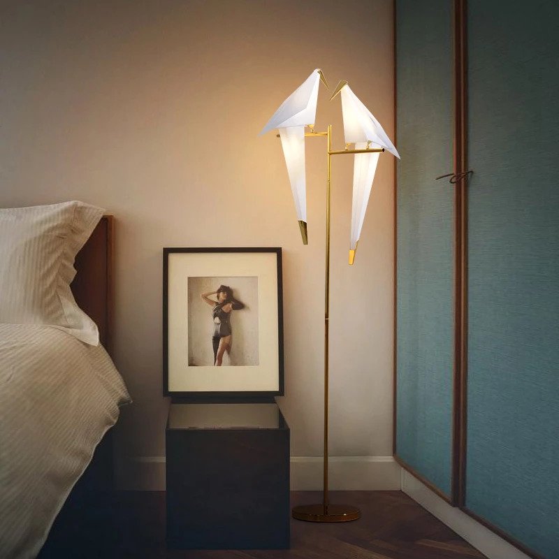 Foldlight | Magnetic Bird Wall Lamp With Origami Design