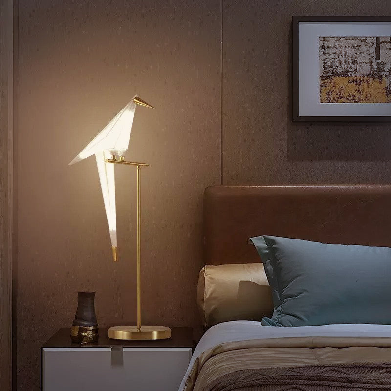 Foldlight | Magnetic Bird Wall Lamp With Origami Design