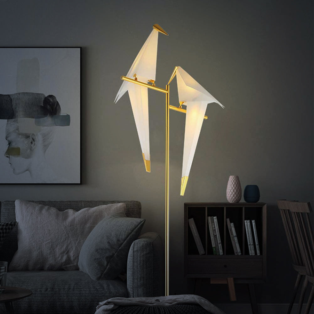 Foldlight | Magnetic Bird Wall Lamp With Origami Design