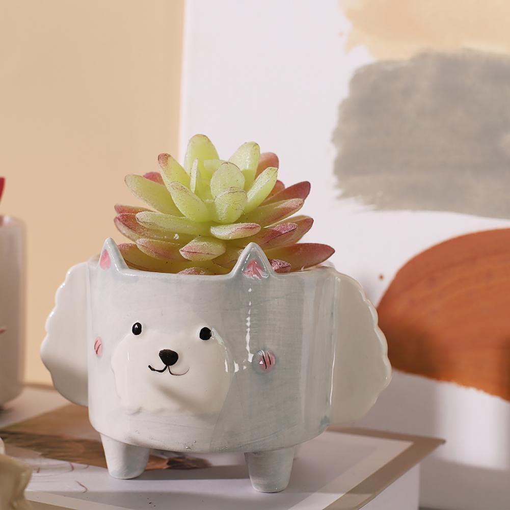 GeoCritters | Boxy Ceramic Plant Set