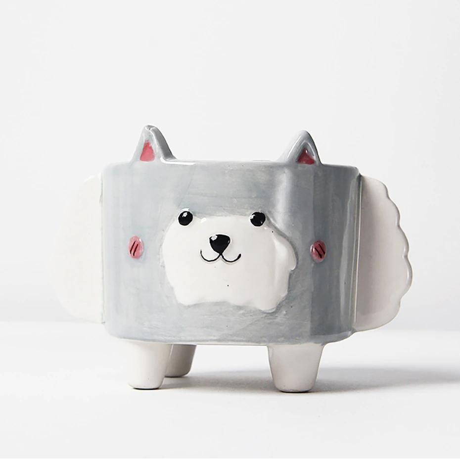 GeoCritters | Boxy Ceramic Plant Set