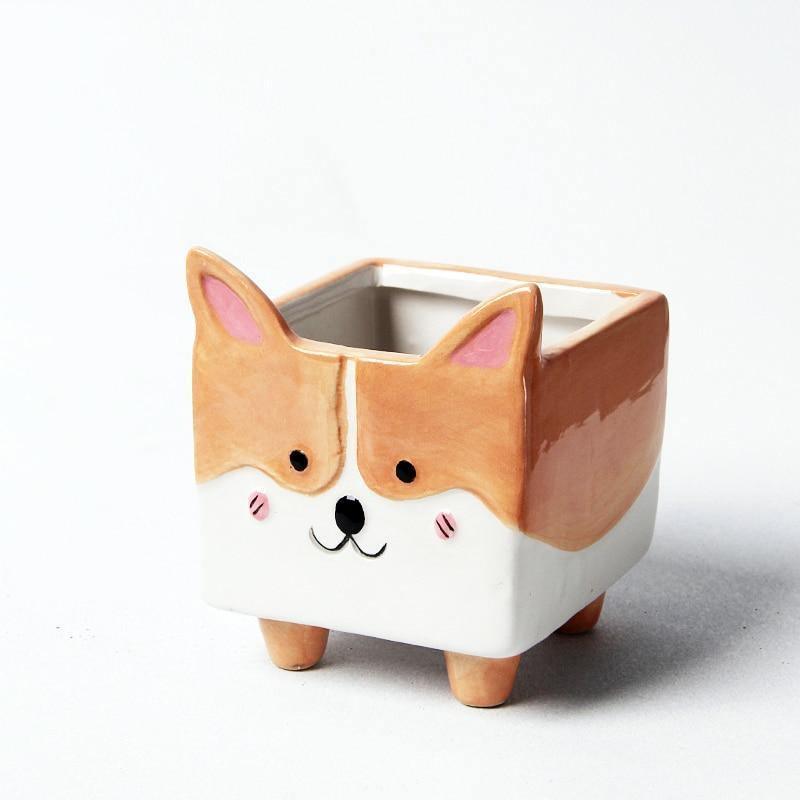GeoCritters | Boxy Ceramic Plant Set