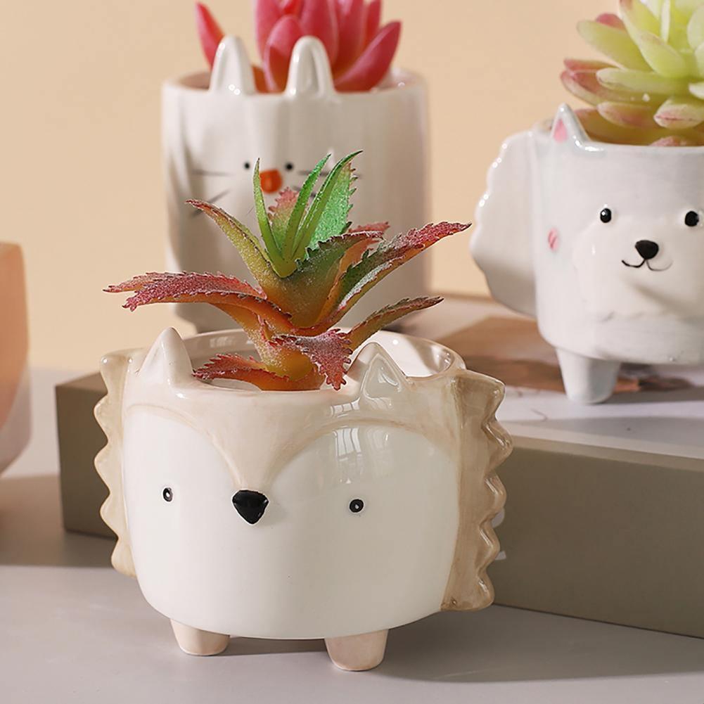GeoCritters | Boxy Ceramic Plant Set